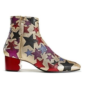 ISO Tommy Hilfiger Metallic Star Boots